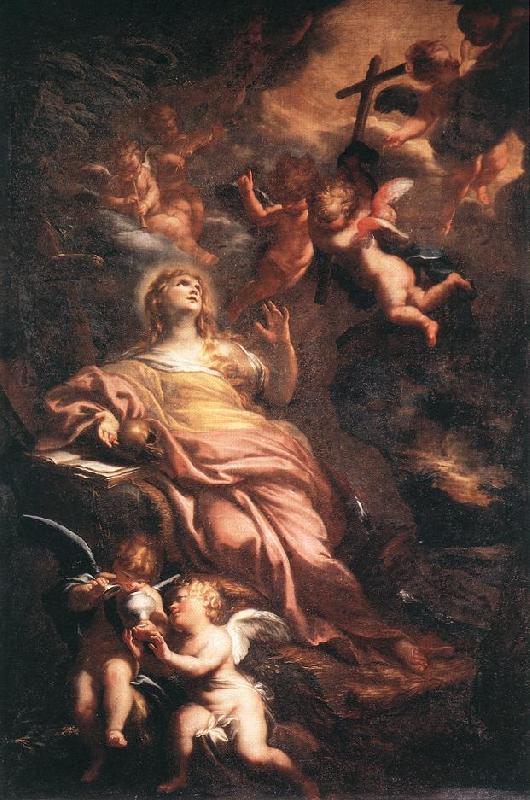 PIOLA, Domenico Magdalene in the Desert oil painting image